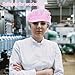 Anti-Static Protective Cap for Electronics and Food Industry, Breathable Pink Working Beanie Dustproof Cleanroom Hat for Factory and Workshop Use