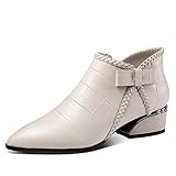 HARZONLI Tacones Altos Spring and Autumn Women Shoes Casual Black Women Boots Bow Naked Boots Comfortable Soft High Heels(42 EU)
