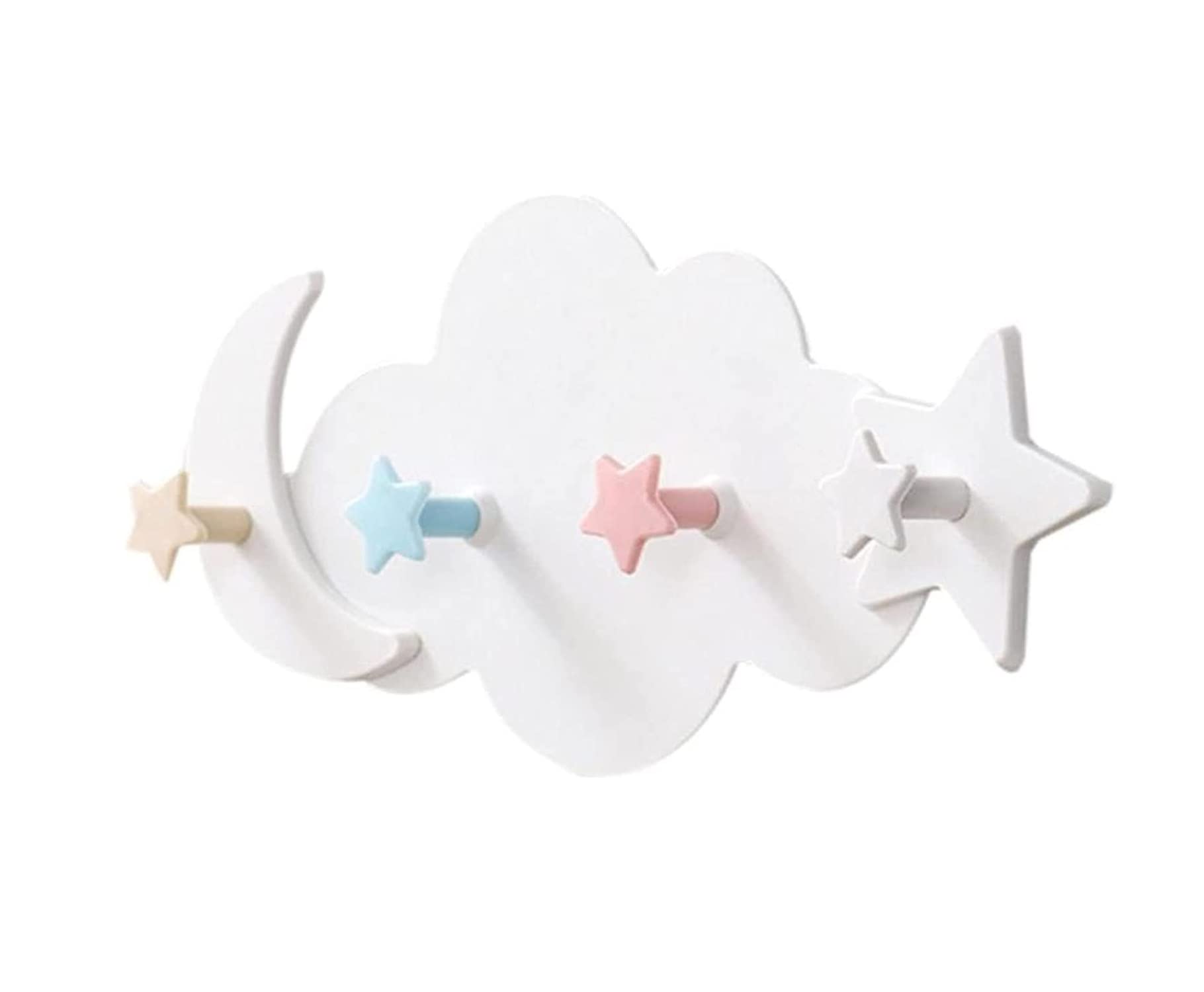 Garderobenhaken Haken Kleiderhaken Star Cloud Hook, Kleideraufhänger, Selbstklebend, An Der Wand Befestigter Kleiderhaken Kleiderhaken Wand Für Bad