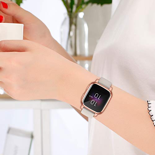 Ezco 3-Pack Screen Protector Case Compatible With Garmin Venu Sq / Venu Sq Music, Full Coverage Soft Tpu Case Protective Screen Cover Bumper Frame For Garmin Venu Sq Gps Smartwatch #TOP7