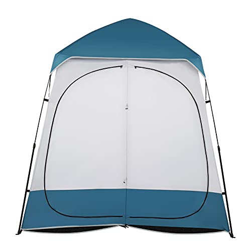 Carpa doble portátil 229x229x122cm Oxford para camping miniatura 2