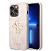 Produktbild Guess PU 4G Metal Logo case iPhone 14 Pro Max pink GUHCP14X4GMGGR schwarz