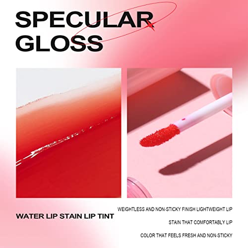 Easilydays Lip & Cheek Stain, 2 In 1 Blusher & Lip Water Tint Makeup, Matte Velvet Watery Tint Lip Gloss, Waterproof Long Lasting Lip Stains, Vivid Color Lip Stain Moisturizing Lightweight Lip Glaze For Women Pink Makeup (#01) #TOP2