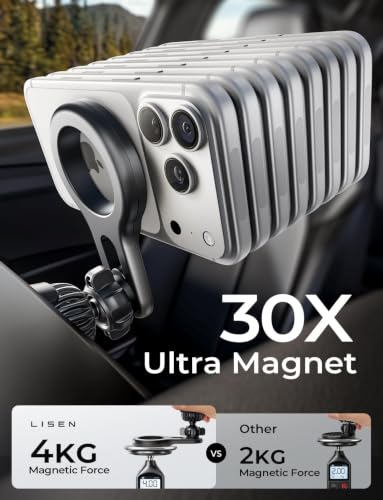 LISEN 22 Magnets Magsafe Car Mount