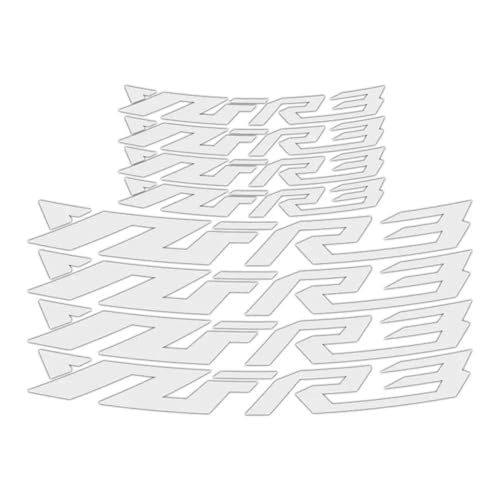 Autocollants de jantes moto YZF-R3 bandes réfléchissantes style 5