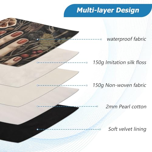 Funda para portátil 13-14 pulgadas impermeable con diseño de hongos miniatura 4