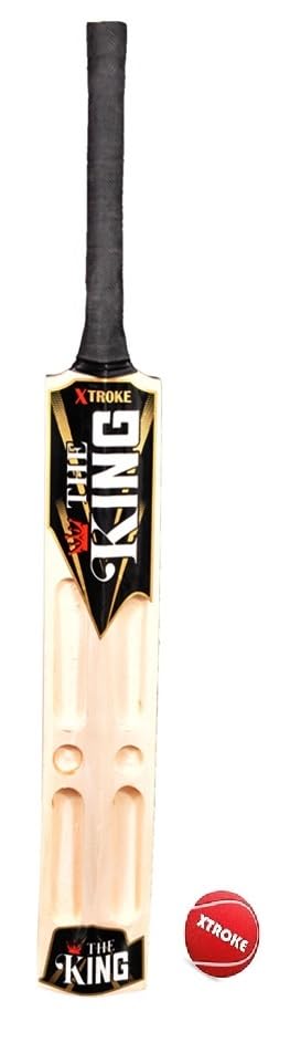 XTROKE The King Scoop Edition Popular Willow Premium Cricket Bat with Tennis Ball for Mans & Adult, Advance Play All Tennis Ball, Gully Cricket, Tournament Match (Size 05) (B0CRDYT986) Amazon Price History, Amazon Price Tracker
