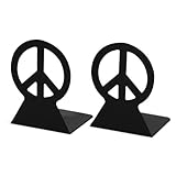 Spectrum Diversified 11410 Peace Bookends, Black