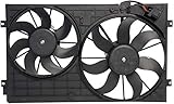 Radiator Cooling Dual Fan Assembly For Vw Fits Beetle Golf Jetta Rabbit 2.0 2.5