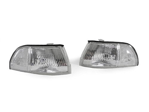 DEPO REVi MotorWerks JDM Clear Corner Light Replacement for 1990-1993 Acura Integra Acura Integra (317-1512P-CL-U)