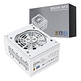 Vetroo 850W SFX Power Supply ATX 3.1 & PCIE 5.1 Ready, 80 Plus Gold Certificate Fully Modular, 90mm FDB Fan for Low-Noise Operation, SFX-to-ATX Bracket, 10-Year Warranty - White