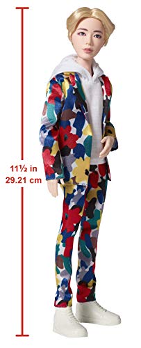 Muñeco de moda Jin de BTS, articulado, 11 pulgadas miniatura 3