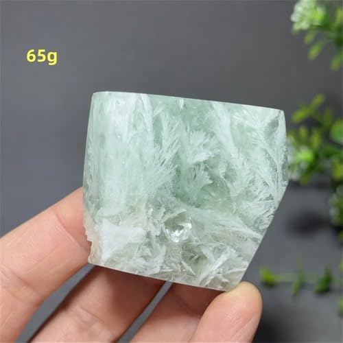 Cuarzo mineral natural de 65g estilo plumas el regalo ideal para los amantes de gemas 3