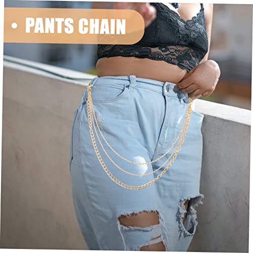 Cadena de vaqueros hombre y mujer para pantalones con estilo punk 7