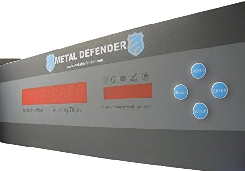 Walk-Thru Metal Detector, Full Warranty, 6 Zone 6M, Security for Schools,Office