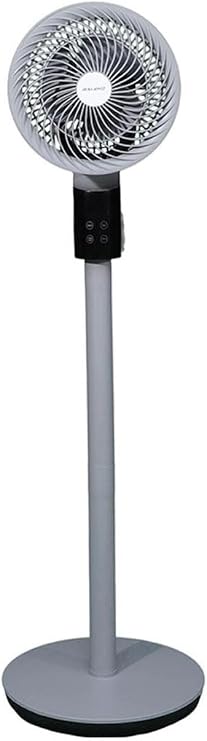 Baleno SF 8 BAAC 3D Salınım 20 Cm Uzaktan Kumandalı Vantilatör Platinum Gray Zemin Montajı