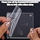 BOXOB 2stk Magnetische Foto-Sonnenblenden-Clips, 9x6cm 8x8cm Acryl Bilderrahmen Sonnenblende Personalisiert Auto-Bilderrahmen für Papa und Ehemann