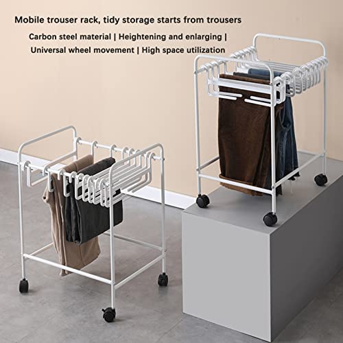 Support de rangement mobile multifonctionnel pour jeans et pantalons - 2