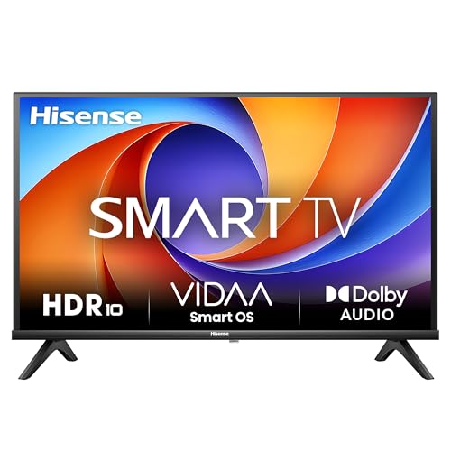 Hisense 32E4QT Fehrnseher, 32 Zoll, DLED, Smart TV, Game Mode, AI Sports Mode, Dolby Audio, Dolby MS12, DTS Virtual X, HDR10, HLG, Full HD, High Contrast, Rauschunterdrückung [2025]