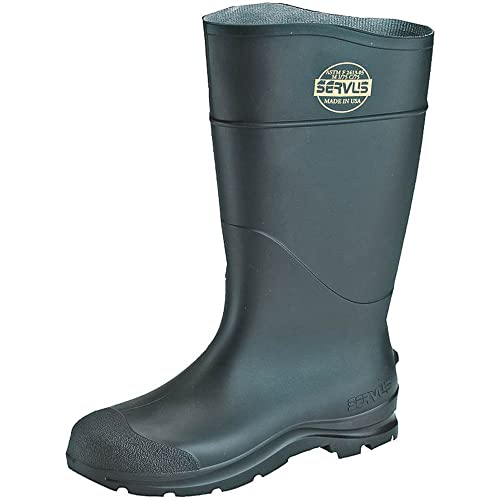 Honeywell Men's Servus CT PVC Black Knee Boots With Steel Toe - 13 M US