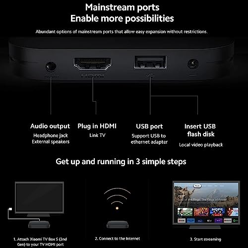 Xiaomi Mi Box S 3rd Gen (4K, Google TV, Wi-Fi 6) — view 9