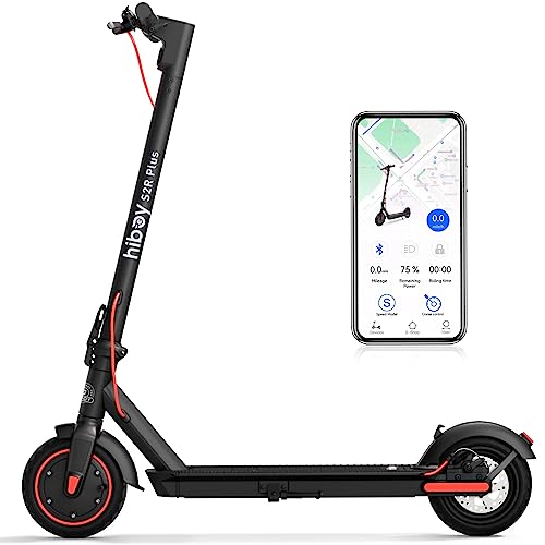 Hiboy S2R Plus Electric Scooter, Upgraded Detachable Battery, 9" Pneumatic Tires, 350W Motor - Max 22 Miles & 19 MPH Portable Folding Commuter E-Scooter for Adults - Dual Brakes with Split Wheels by Hiboy - Used condition - US$360.99