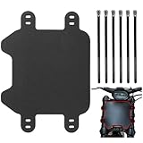 PSLER Motorcycle Front Number Plate - Front Plate for Light Bee S/X Ebike and Sting R / MX3 / MX4 / Pro SS Electric Dirt bike, Highly Elastic Plastic