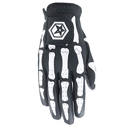 ASHER Men's Deathgrip Black, Golf Glove - XXL (goes on Right Hand)