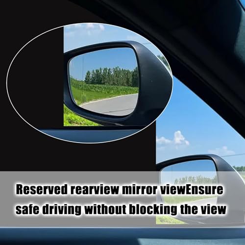 2-Pack Magnetic Car Window Sun Shades for Front and Rear Windshields - Universal UV Rays Protection, Sun Heat Block, and Privacy Covers for Automobiles (Front Windows)