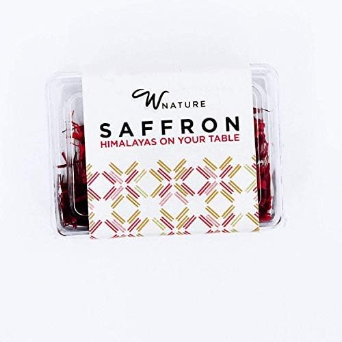 Organic Mongra Grade A++ Kashmir Saffron, 2 G - 100% Pure N Natural