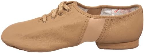 Sansha Tivoli Lace-Up Leather Jazz Shoe,Tan,14 Sansha (12 M US Women's/10 M US Men's) | Image 6
