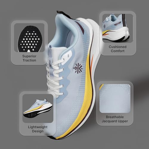 Image of CULT Zephyr Men's Running Shoes | Breathable Upper | Cushioned Comfort | Enhanced Arch Support | Everyday Wear