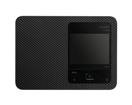 Canon Selphy CP1500 Wireless Compact Photo Printer (Black)