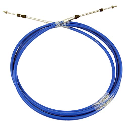Câbles de boîte de commande à distance pour moteur hors-bord Yamaha Marine 33C bleu 7,6 m