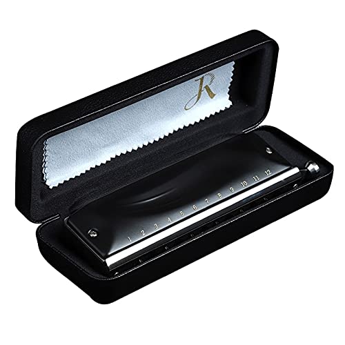 Harmonica Harmonica coloré 12 trous ABS peigne laiton couvercle Reed Board phosphore bronze Reed instrument… - Les Beatles, Paul McCartney, John Lennon, RIngo Starr, George Harrison Harmonica Harmonica coloré 12 trous ABS peigne laiton couvercle Reed Board phosphore bronze Reed instrument… – Image 4