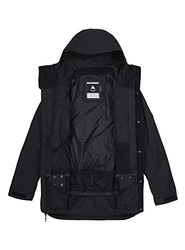 Burton Folsom, Giacca da Snowboard Uomo, True Nero...