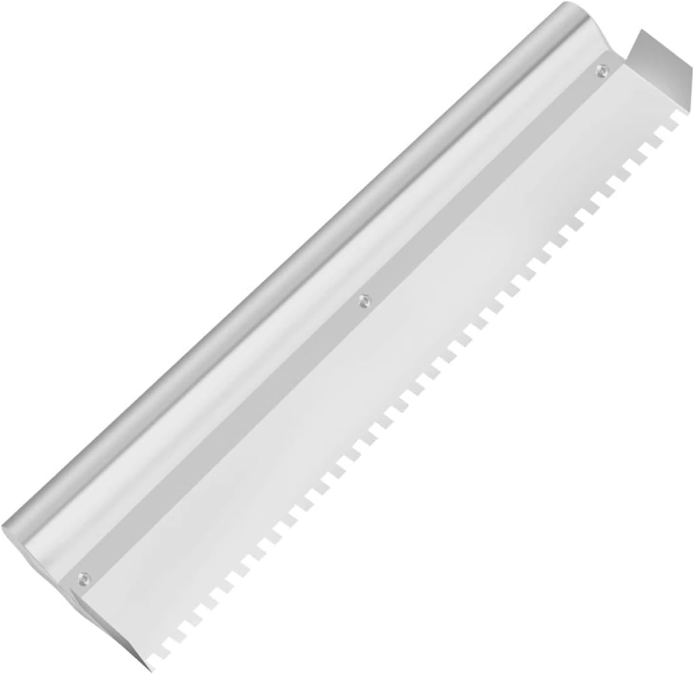 Werkzeug for Verteilen von Fliesenkleber – Kelle mit quadratischer Kerbe for Wand- und Bodenfliesen – Handkelle aus Edelstahl for große Fliesen(80cm/31.5in)