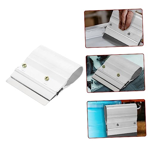 Raclette de sérigraphie acier inoxydable Uonlytech fournitures d'impression durables et rigides