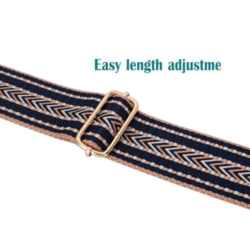 Image of Strap Purse Crossbody Bag Strap Replacement Metal Swivel Hook Shoulder Strap Guitar Strap for Crossbody Bag /luggag