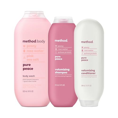 Method Body Wash and Hair Care Gift Set Pure Peace