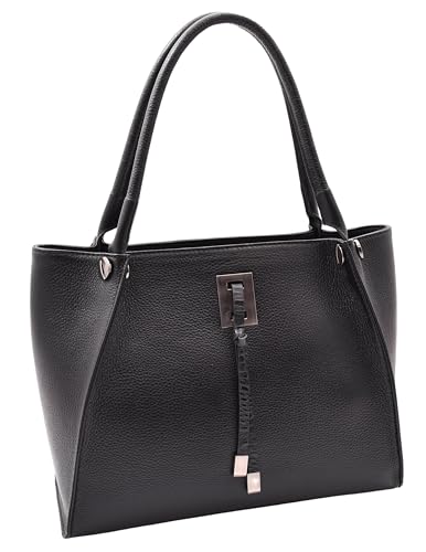 Sac à bandoulière en cuir pour femme grande taille fini les sacs trop petits A563