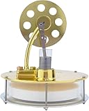 XUKPO Stirlingmotor Modell Dampfwärmebetrieben Geräuscharme Temperatur Stirlingmotor Pädagogisches Physik Wissenschaftsexperimentmodell for Kinder und Erwachsene