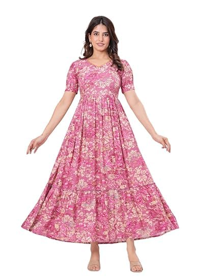 Women Rayon Maternity Kurta Set Nursing Wear with Easy Zipper Access Floral Design-image-38