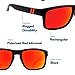 Blenders Eyewear Canyon – Polarized Sunglasses – Active Style, Durable Frame – 100% UV Protection – Unisex – Red Strike