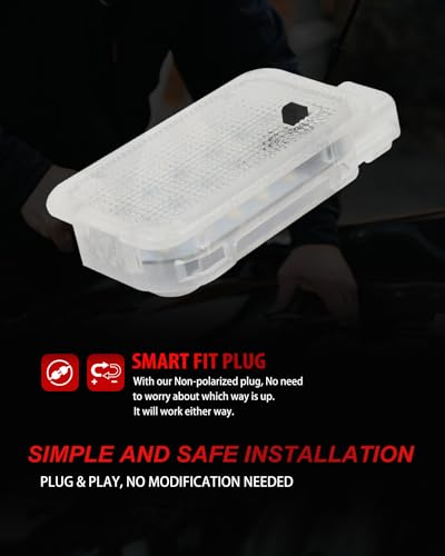 Lámpara LED Interior Hielo Azul para Subaru Impreza miniatura 5