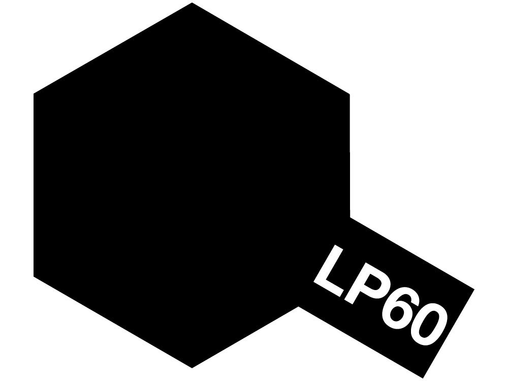 Tamiya Black Peinture Laquée : Lp60 - Noir Otan
