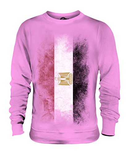 Sweat-shirt Égypte drapeau dégradé unisexe pour homme et femme Candymix