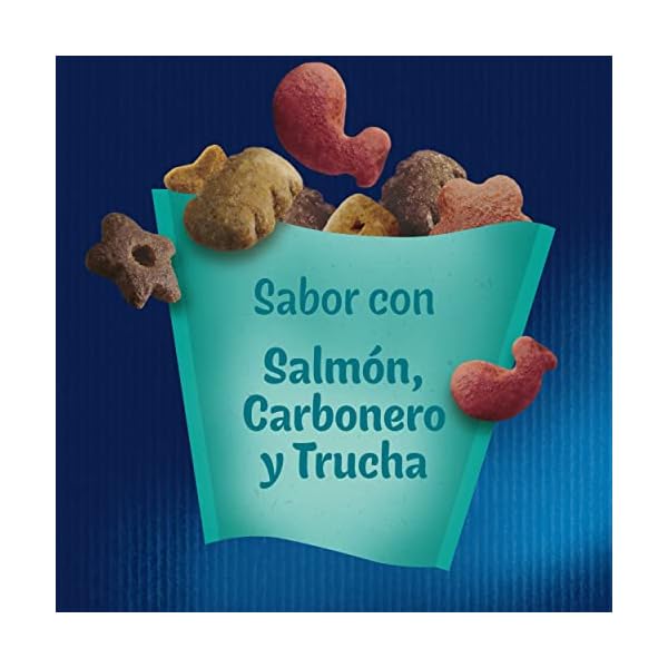 Purina Felix Party Mix Ocean Snacks für Katzen, 8 x 60 g – Bild 4