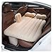 jtymx Inflatable Car Bed Mattress - Soft, Comfortable, Easy to Clean, PVC Material, Ideal for SUV, RV, and Household Use - Portable, Space-Saving Design(Beige)