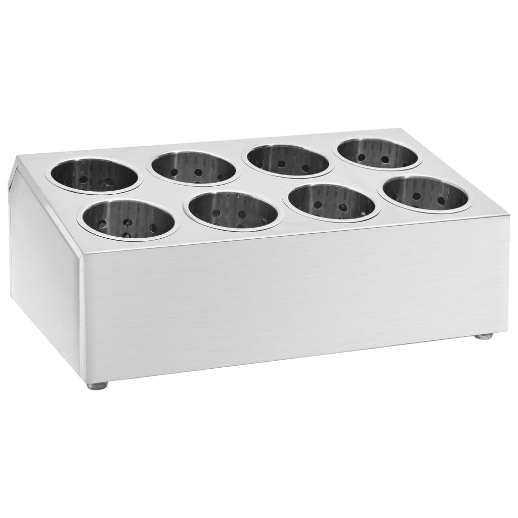 Generisch Besteckbehälter 8 Fächer Rechteckig Edelstahl,Heim & Garten,Küche & Esszimmer,Küchenhelfer & -utensilien,Küchenorganizer,Besteckkästen,51231